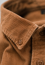 Camisa Corduroy Slim Manga Longa