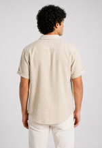 Camisa Linen Cotton Manga Curta
