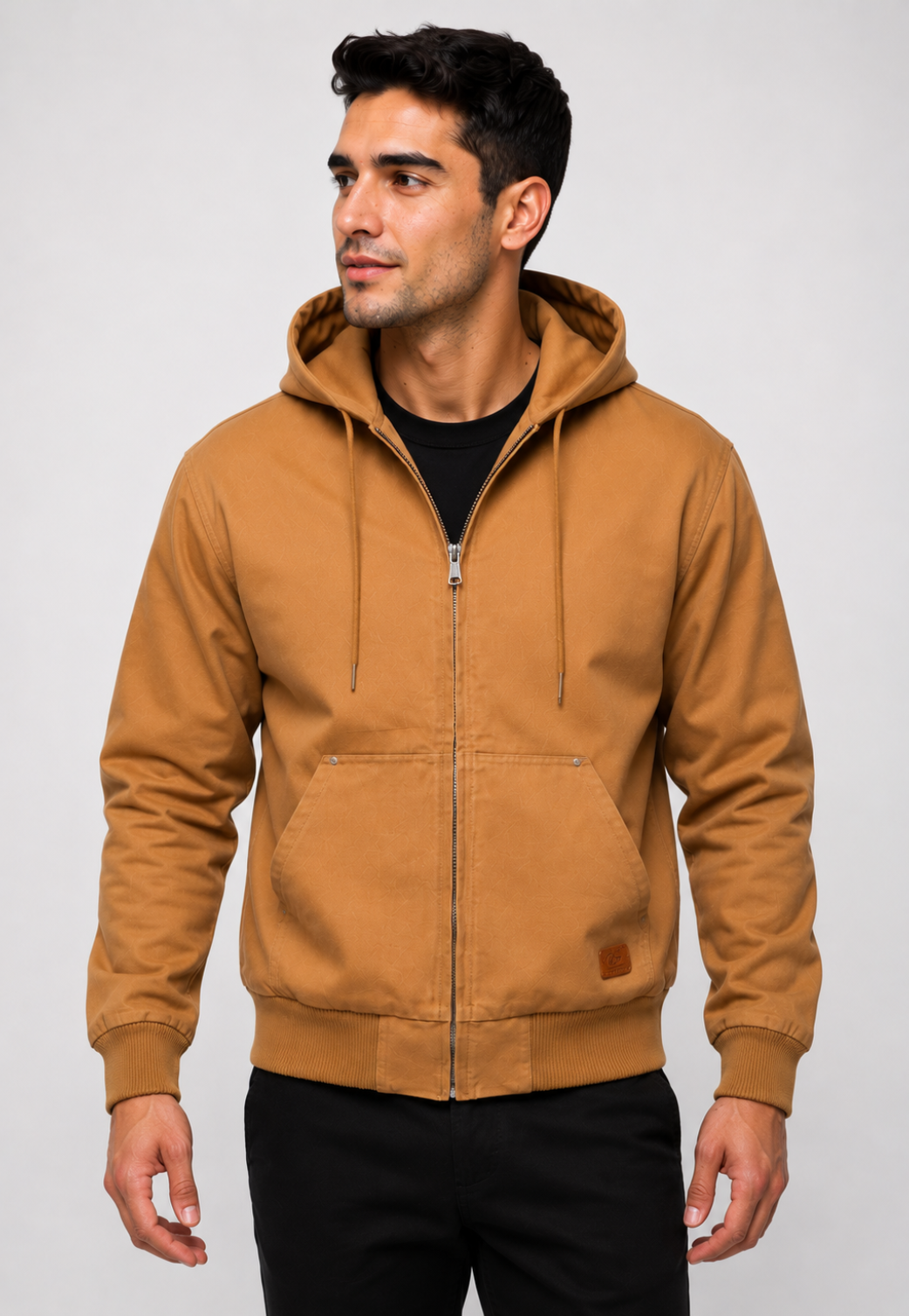 Jaqueta Canvas Hooded Vintage J130
