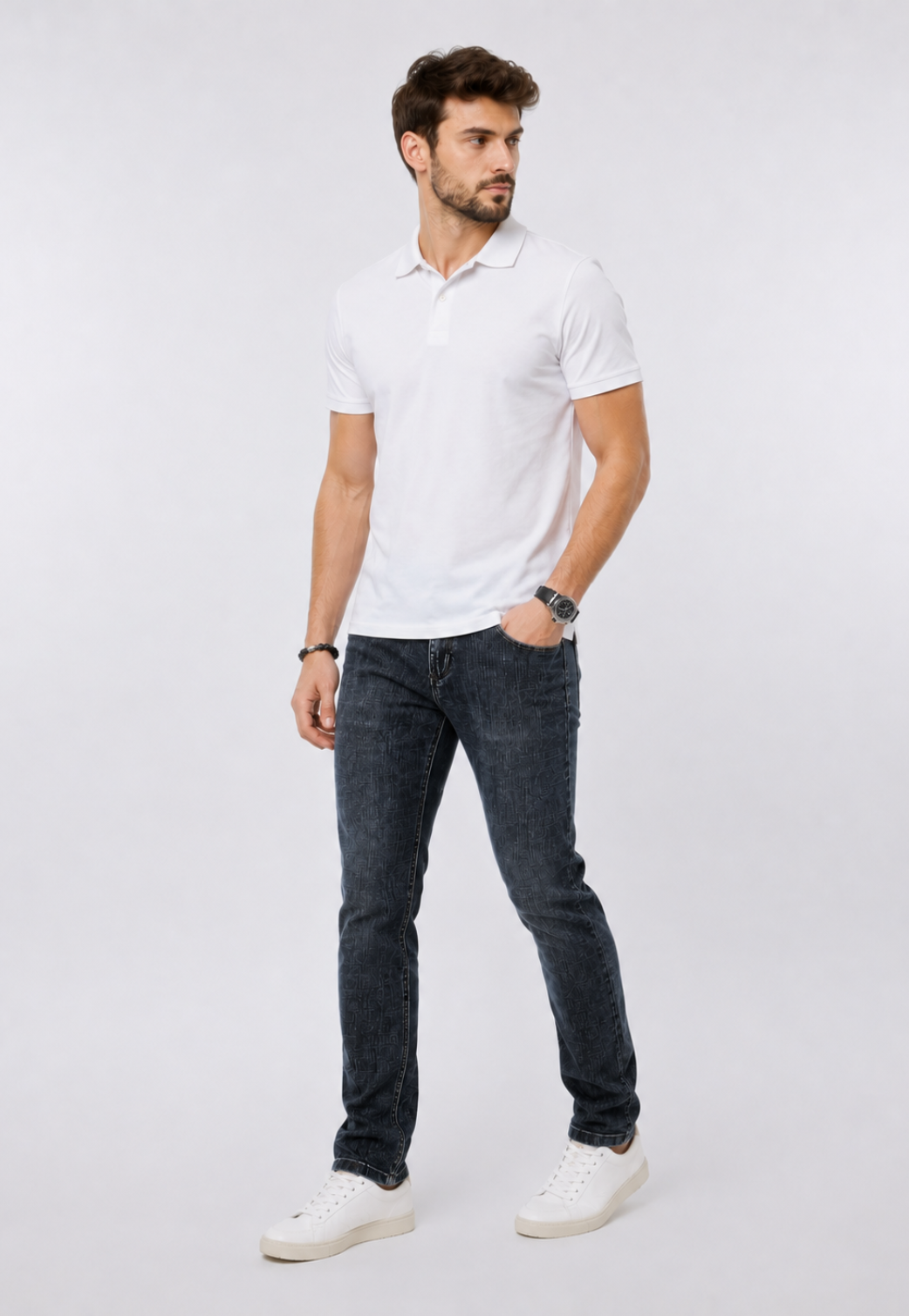 Calça Jeans Slim Stretch