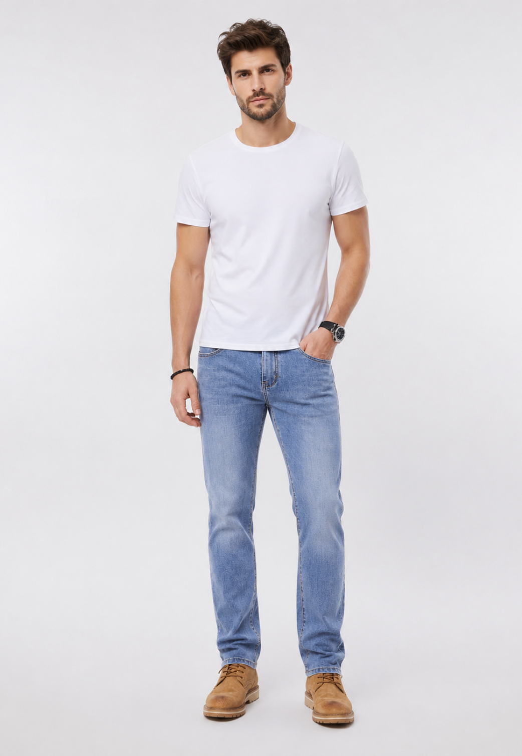 Calça Jeans Slim Stretch