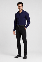 Camisa Social Stretch Manga Longa
