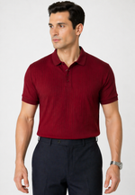 Polo Knit Listrada Slim