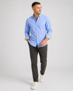 Camisa Oxford Manga Longa