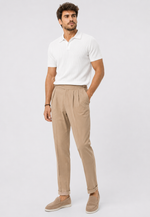 Polo Tricô Gola Cubana Old Money Belmonte