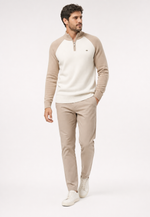Suéter Quarter Zip Mock Neck