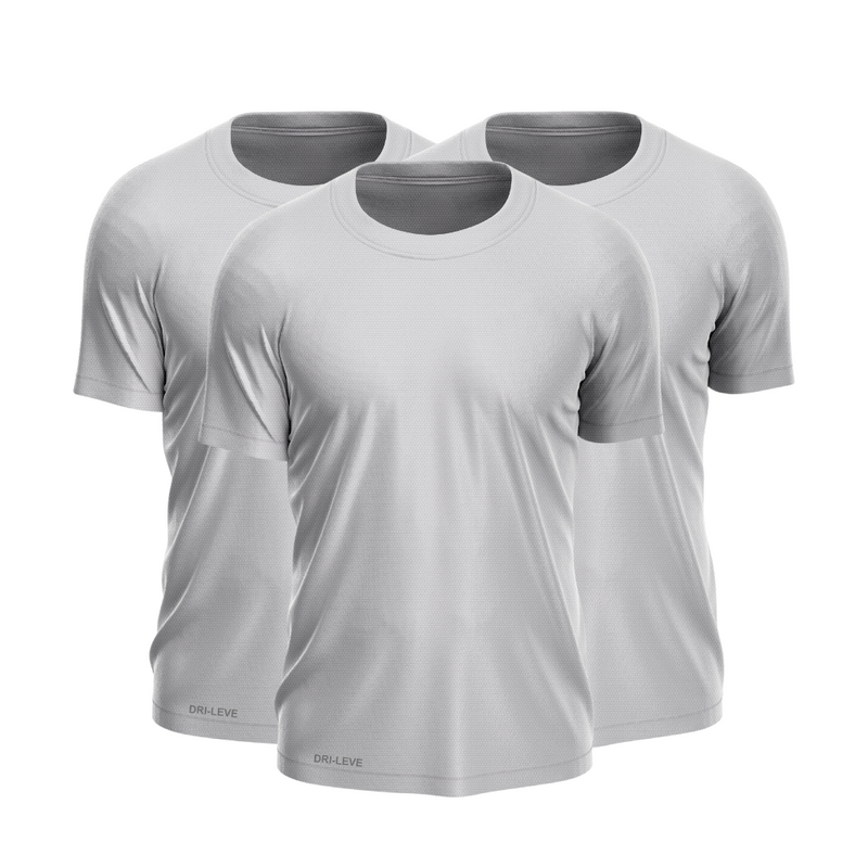 Kit 3 Camisetas Tecnológicas FitneSmart - Anti-Suor