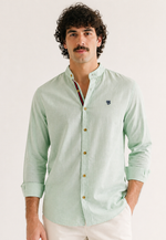Camisa Social Algodão Manga Longa