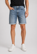 Bermuda Jeans Slim Stonewashed