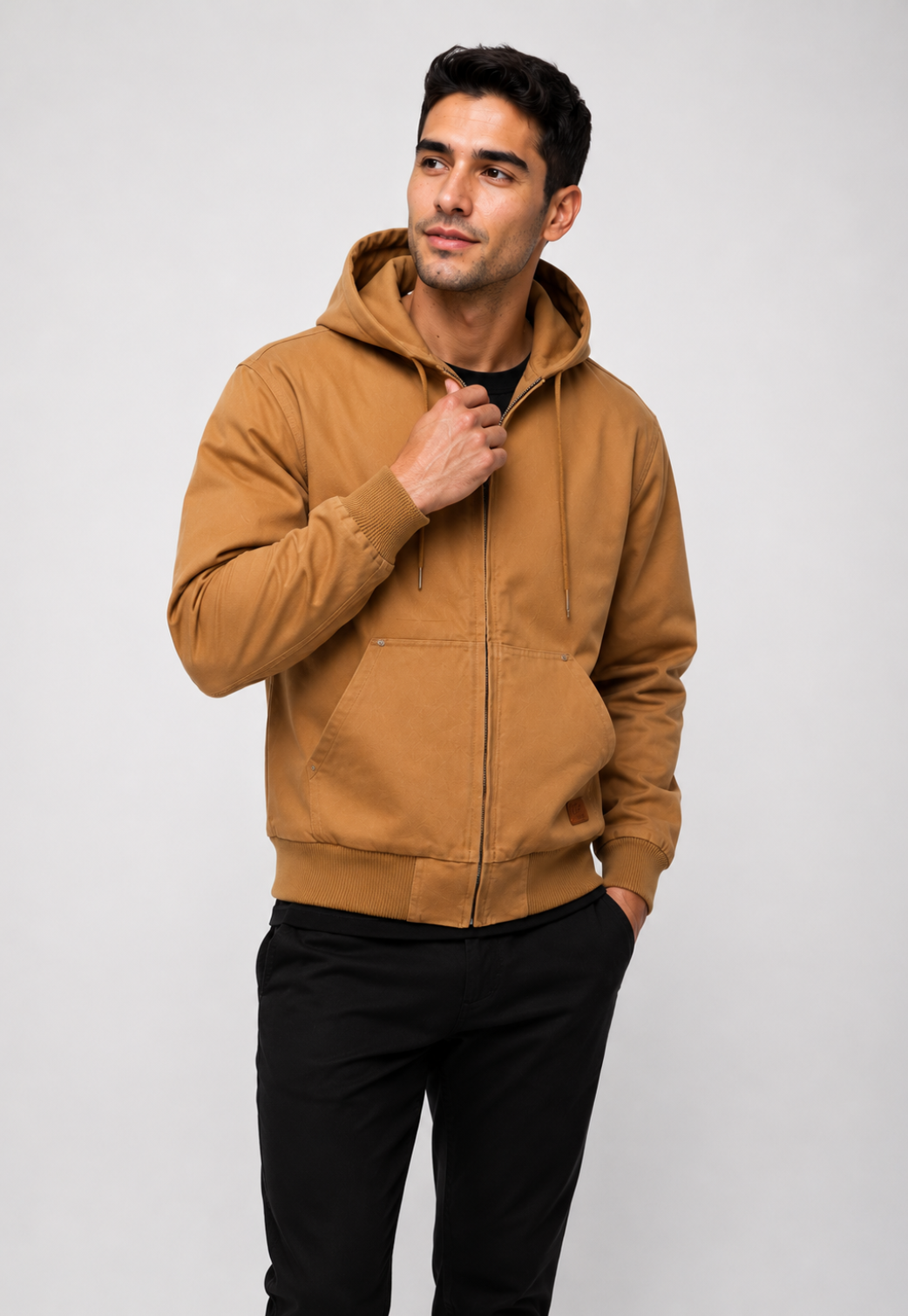 Jaqueta Canvas Hooded Vintage J130