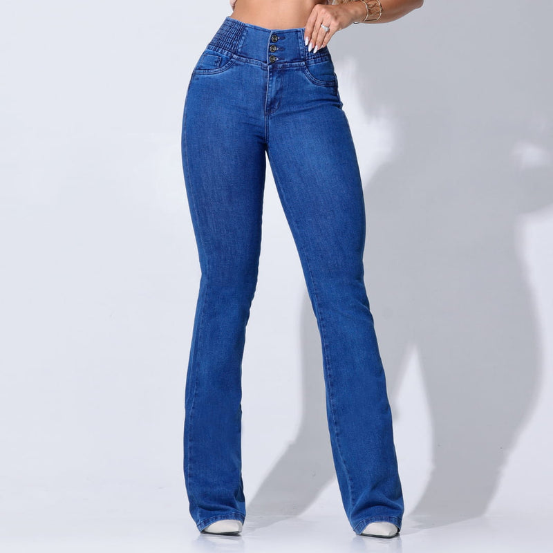 Calça Flare Modeladora Monica [Compre 1 Leve 2]