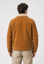 Jaqueta Corduroy Faux Lamb Wool