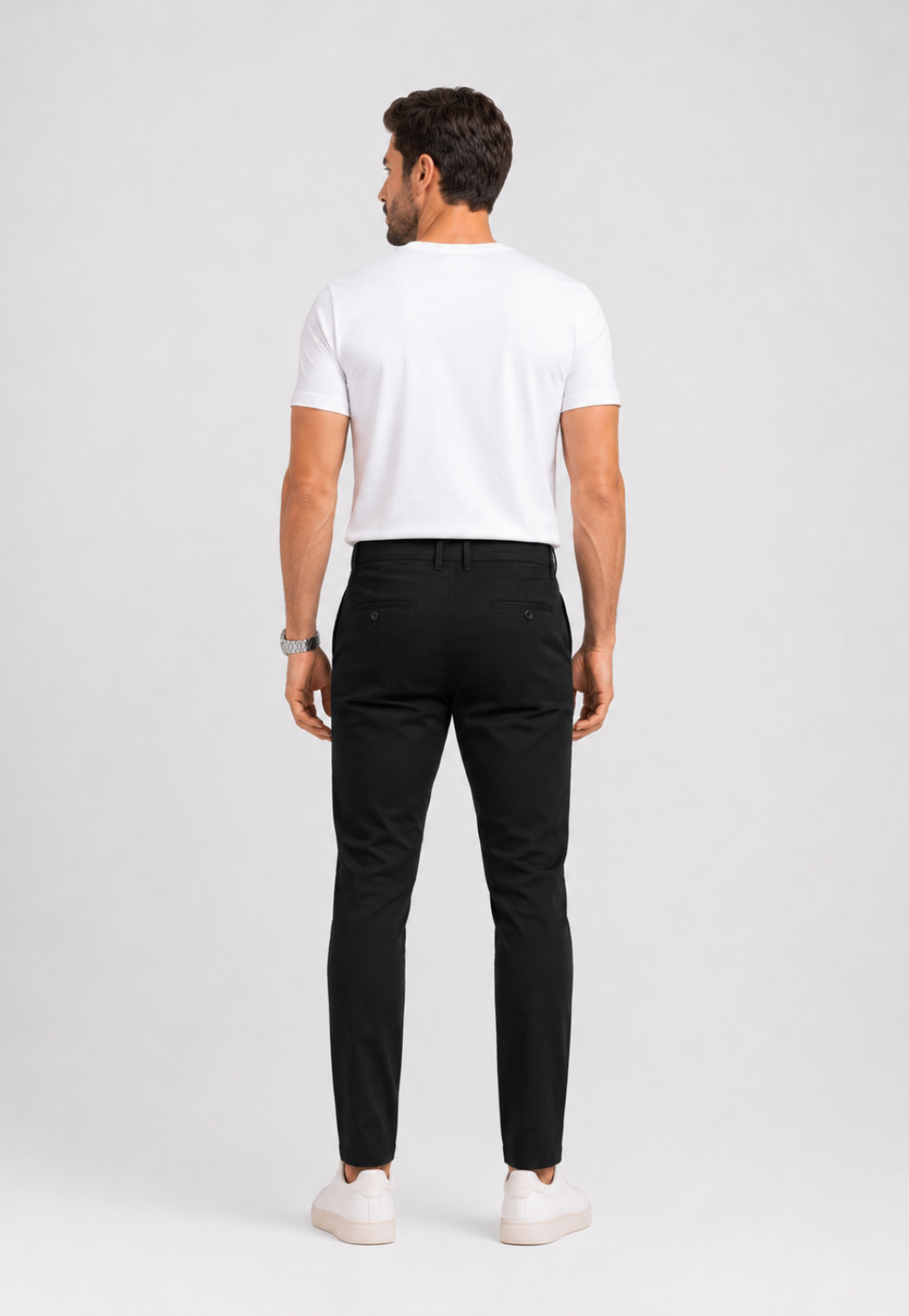 Calça Slim Algodão Business Casual