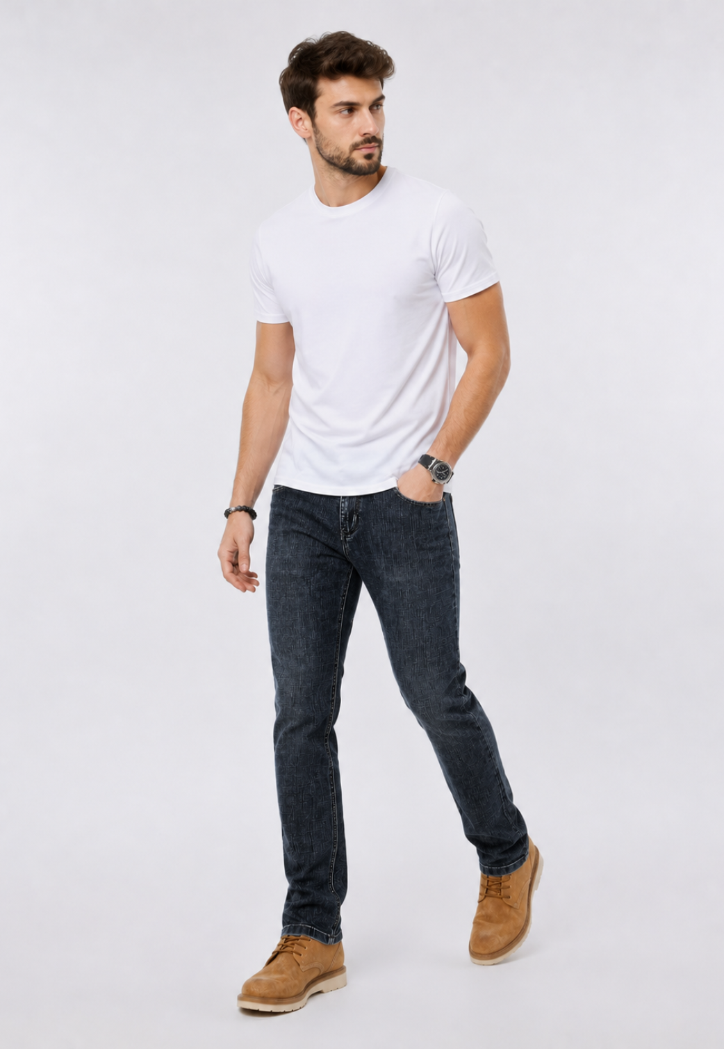Calça Jeans Slim Stretch