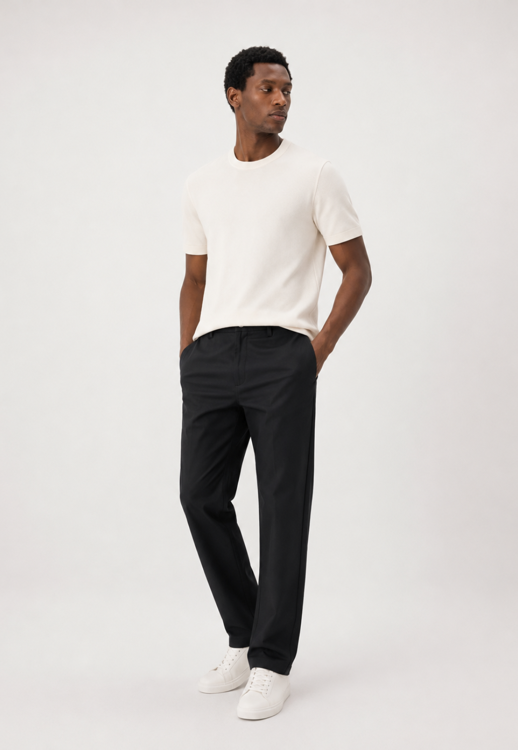 Calça Formal Slim Wrinkle Free