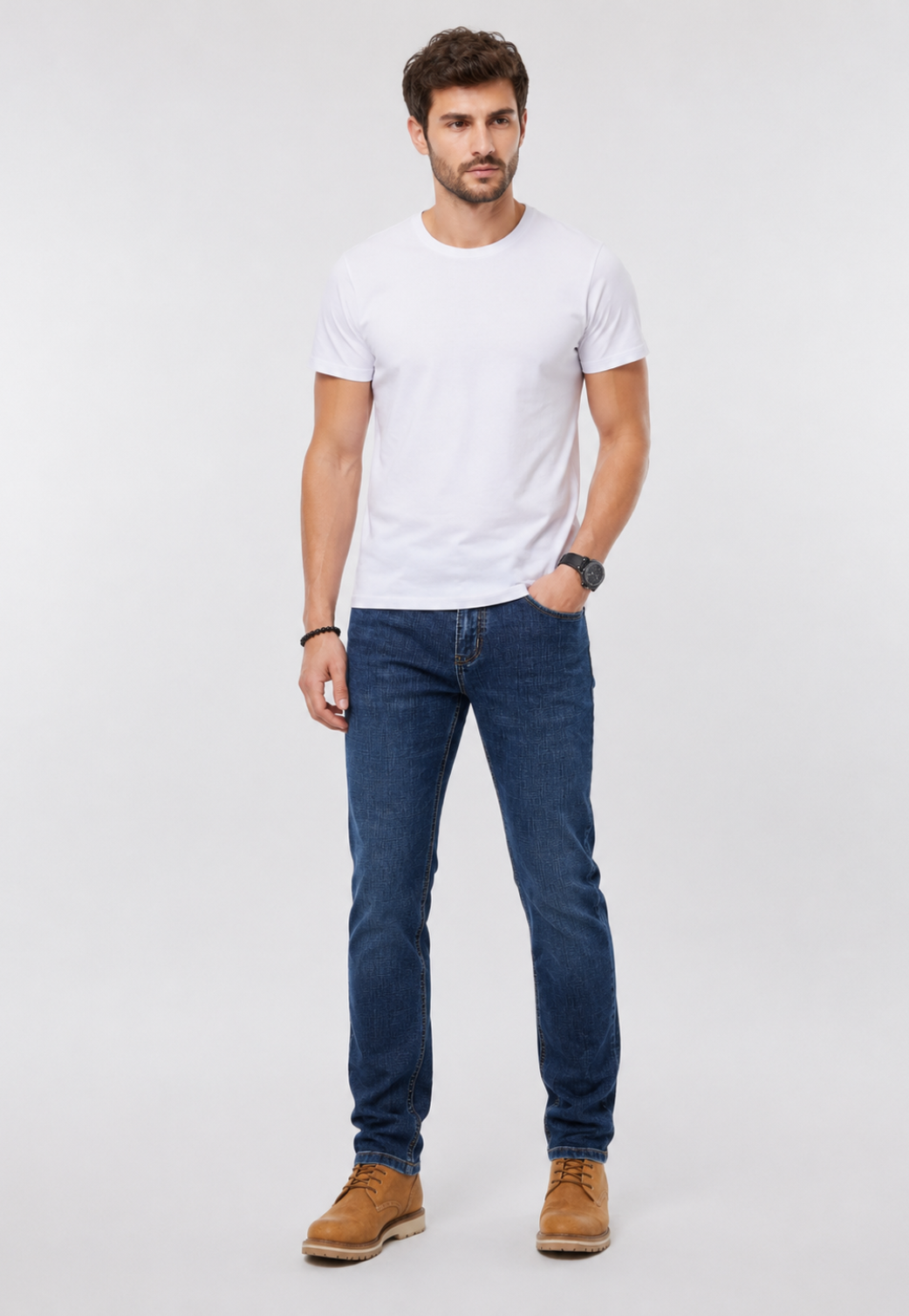 Calça Jeans Slim Stretch