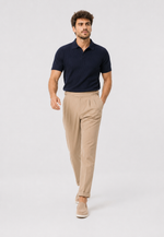 Polo Tricô Gola Cubana Old Money Belmonte