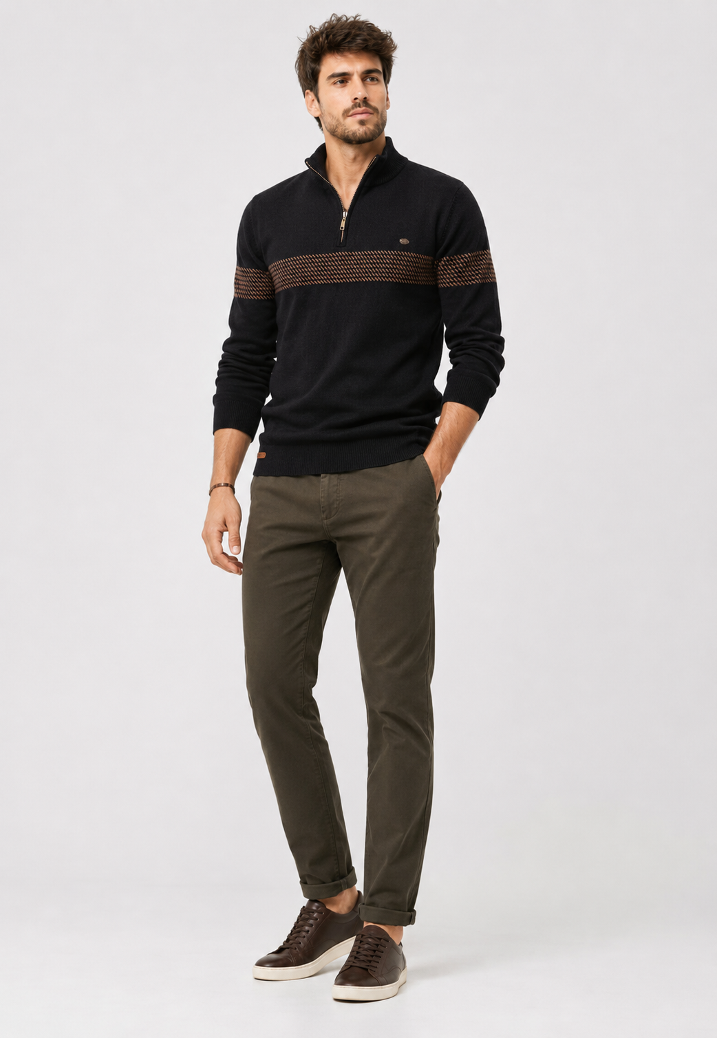 Suéter Milano Half-Zip