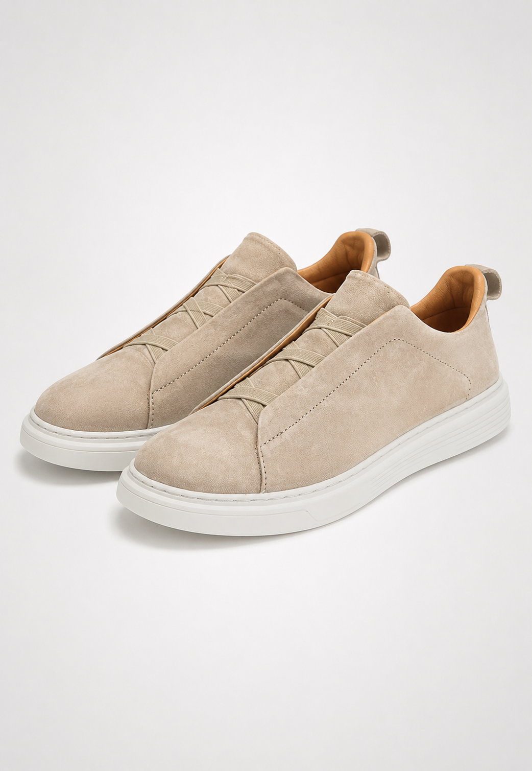 Loafer Suede Slip-On Retrô
