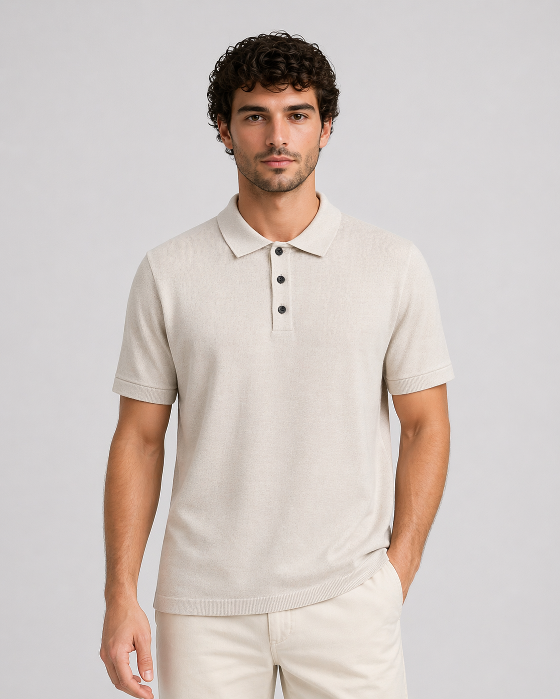 Polo Merino Business Knit