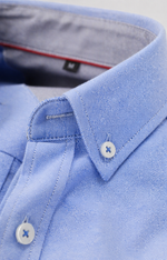 Camisa Oxford Manga Longa