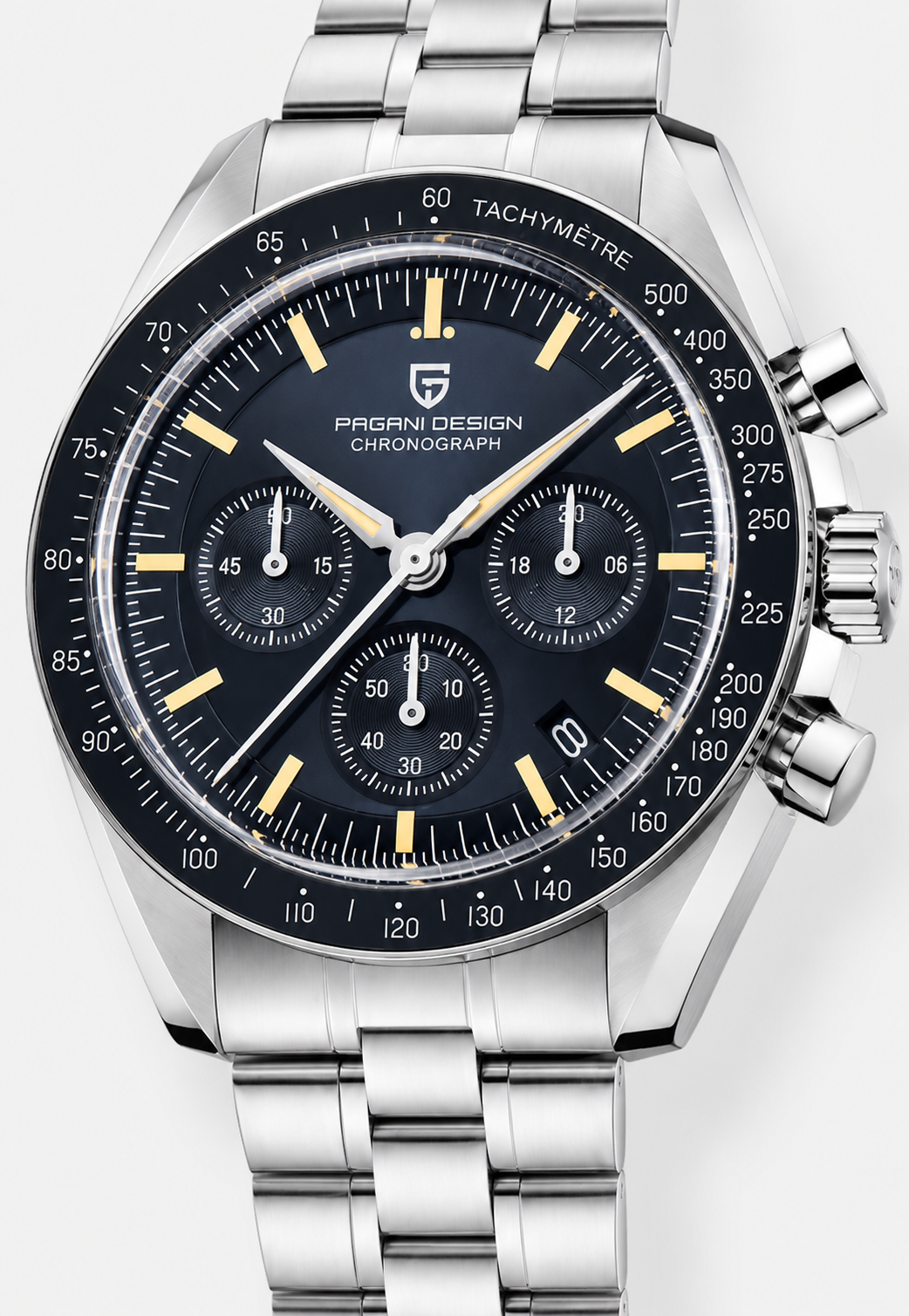 Relogio Pagani Design Moonwatch Cronografo Masculino