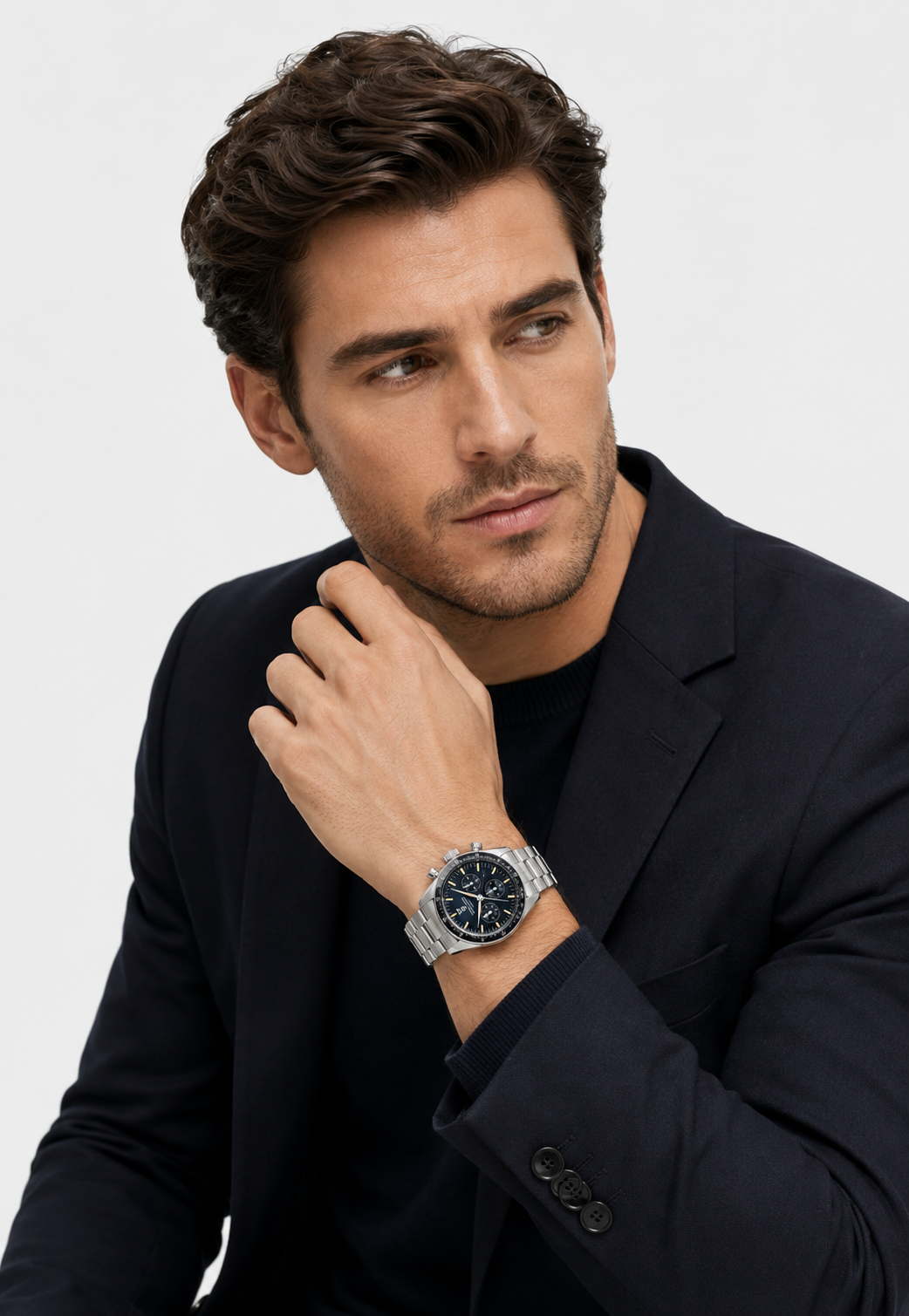 Relogio Pagani Design Moonwatch Cronografo Masculino