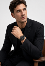 Relogio Poedagar Couro Classico Masculino