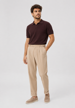 Polo Tricô Gola Cubana Old Money Belmonte