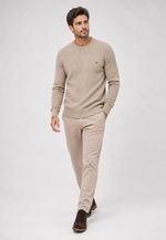 Suéter Argyle Gola Redonda