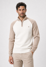 Suéter Quarter Zip Mock Neck