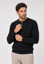 Moletom Fleece Button Placket