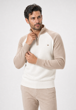 Suéter Quarter Zip Mock Neck
