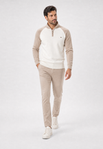 Suéter Quarter Zip Mock Neck