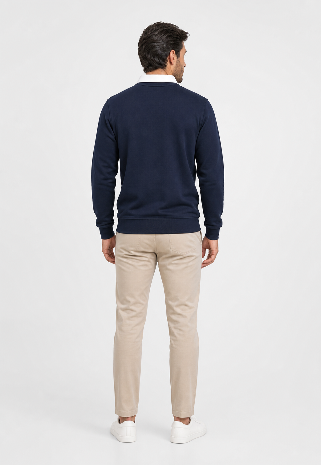 Moletom Polo Neck Casual