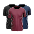 Kit 3 Camisetas Tecnológicas FitneSmart - Anti-Suor