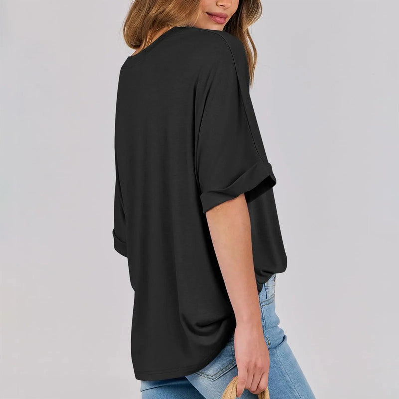 [Compre 1 e Leve 2] Blusinha Antonella em Popelina Premium com Toque de Elastano