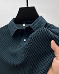 Polo Masculina Texturizada Elegance