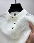 Polo Masculina Texturizada Elegance