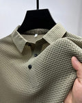 Polo Masculina Texturizada Elegance