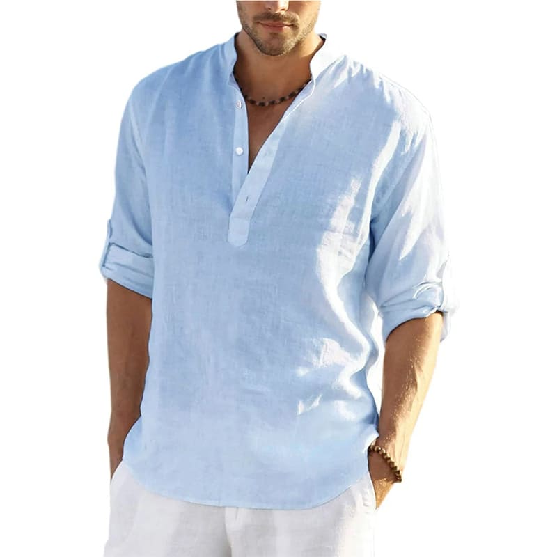 Blusa Masculina Linen Grace