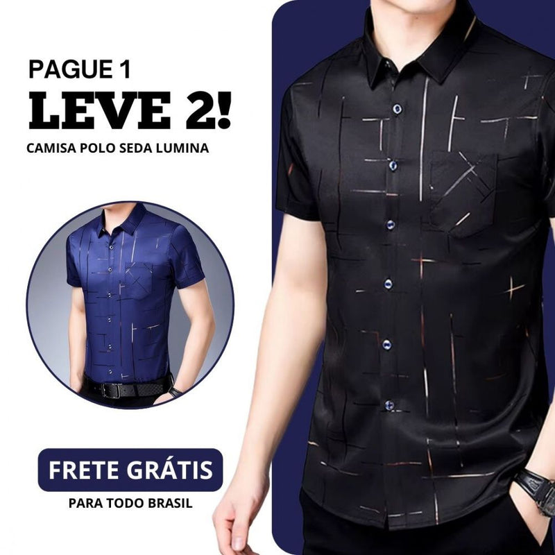 Camisa Polo Seda Lumina - [PAGUE 1 LEVE 2]