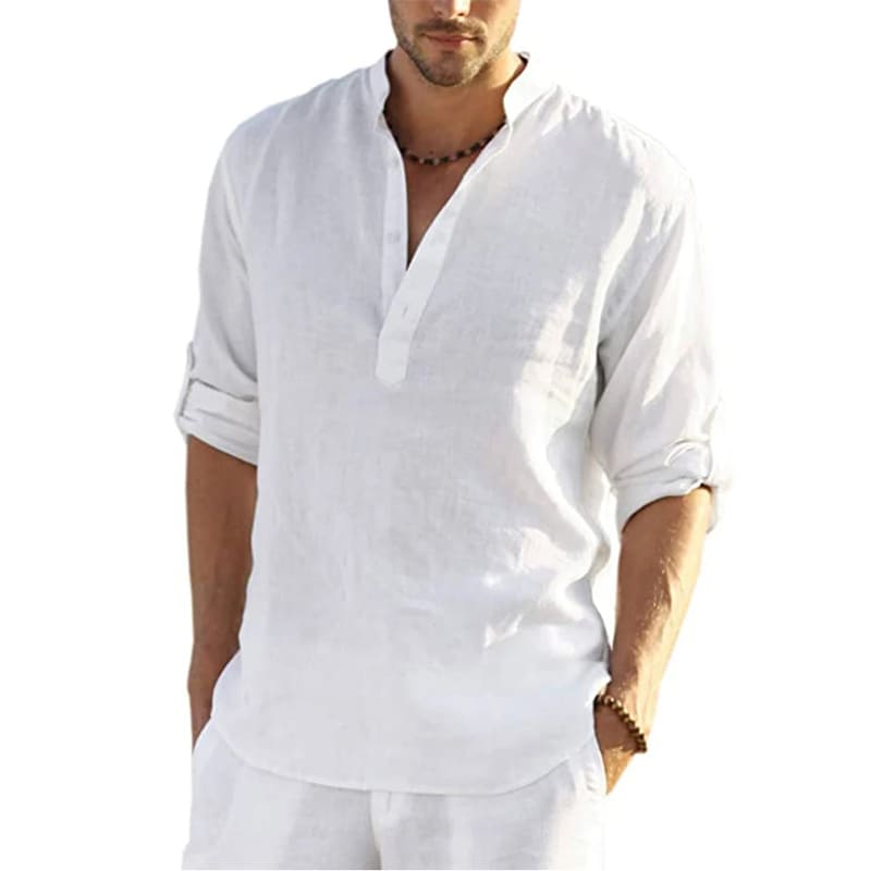 Blusa Masculina Linen Grace