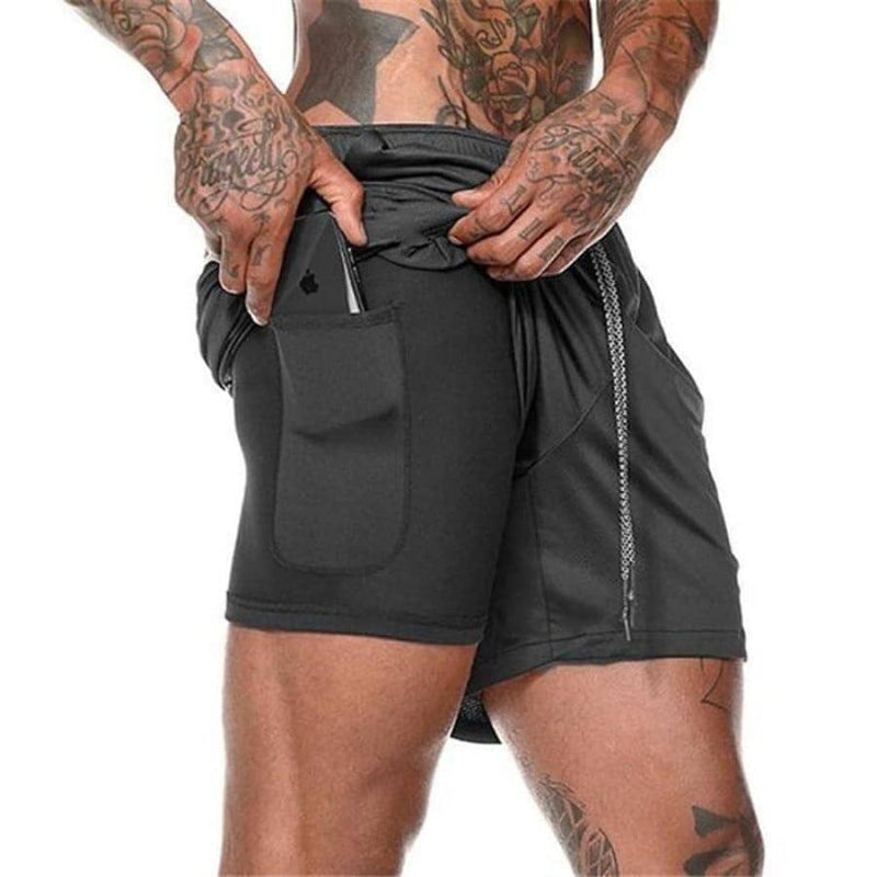 Shorts Para Treino 2 em 1 Esporte Air Effect (Compre 1 Ganhe Outro Igual)