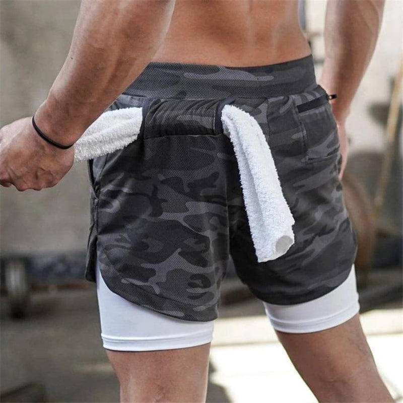 Shorts Para Treino 2 em 1 Esporte Air Effect (Compre 1 Ganhe Outro Igual)