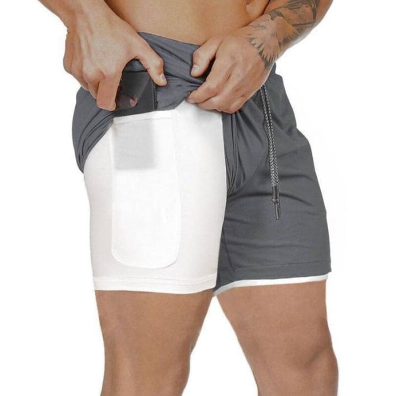 Shorts Para Treino 2 em 1 Esporte Air Effect (Compre 1 Ganhe Outro Igual)