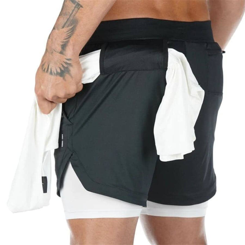 Shorts Para Treino 2 em 1 Esporte Air Effect (Compre 1 Ganhe Outro Igual)