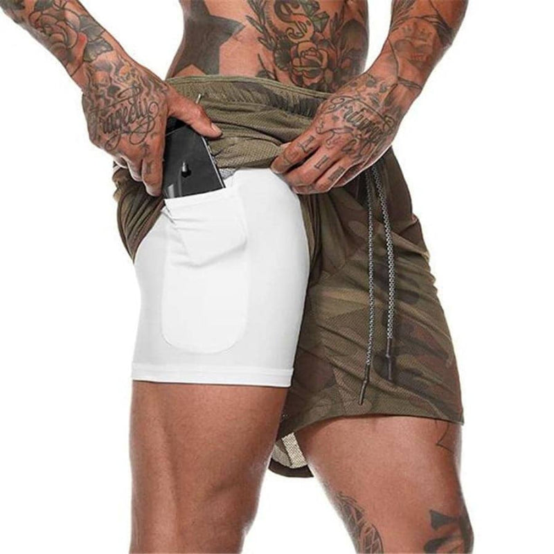 Shorts Para Treino 2 em 1 Esporte Air Effect (Compre 1 Ganhe Outro Igual)