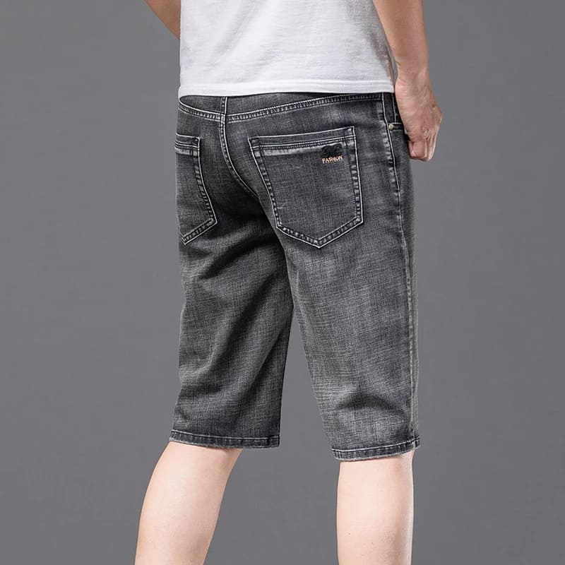 Bermuda Jeans Masculina - Alpha Flex Jeans